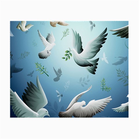 Animated Nature Wallpaper Animated Bird Small Glasses Cloth (2 Sides) from ArtsNow.com Front