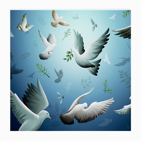 Animated Nature Wallpaper Animated Bird Medium Glasses Cloth (2 Sides) from ArtsNow.com Front