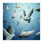 Animated Nature Wallpaper Animated Bird Medium Glasses Cloth (2 Sides)