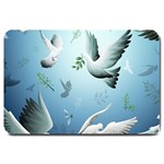 Animated Nature Wallpaper Animated Bird Large Doormat