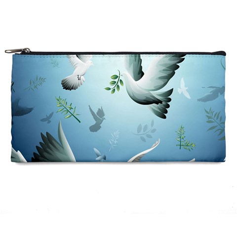 Animated Nature Wallpaper Animated Bird Pencil Case from ArtsNow.com Front