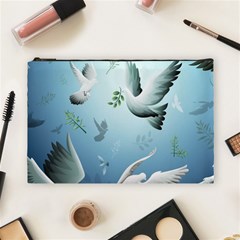 Animated Nature Wallpaper Animated Bird Cosmetic Bag (Large) from ArtsNow.com Front