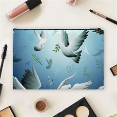 Animated Nature Wallpaper Animated Bird Cosmetic Bag (Large) from ArtsNow.com Back