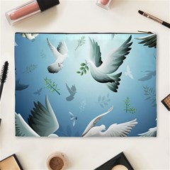 Animated Nature Wallpaper Animated Bird Cosmetic Bag (XL) from ArtsNow.com Back