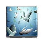 Animated Nature Wallpaper Animated Bird Memory Card Reader (Square)