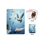 Animated Nature Wallpaper Animated Bird Playing Cards (Mini)
