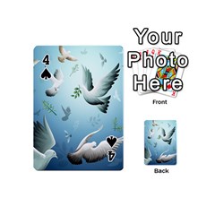 Animated Nature Wallpaper Animated Bird Playing Cards 54 (Mini) from ArtsNow.com Front - Spade4
