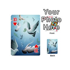 Animated Nature Wallpaper Animated Bird Playing Cards 54 (Mini) from ArtsNow.com Front - Heart10