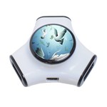 Animated Nature Wallpaper Animated Bird 3-Port USB Hub