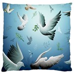 Animated Nature Wallpaper Animated Bird Large Cushion Case (Two Sides)