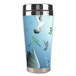 Animated Nature Wallpaper Animated Bird Stainless Steel Travel Tumbler