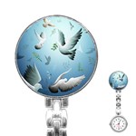 Animated Nature Wallpaper Animated Bird Stainless Steel Nurses Watch