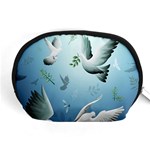 Animated Nature Wallpaper Animated Bird Accessory Pouch (Medium)