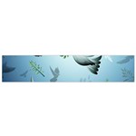 Animated Nature Wallpaper Animated Bird Flano Scarf (Small)