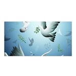 Animated Nature Wallpaper Animated Bird Satin Wrap