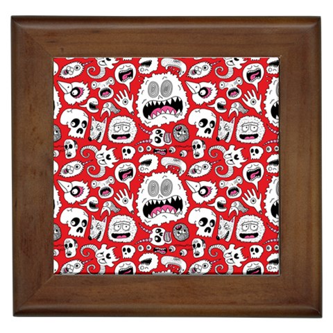 Another Monster Pattern Framed Tile from ArtsNow.com Front
