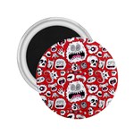 Another Monster Pattern 2.25  Magnet