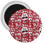 Another Monster Pattern 3  Magnet