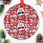 Another Monster Pattern Ornament (Round)