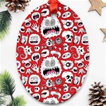 Another Monster Pattern Ornament (Oval)