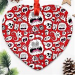 Another Monster Pattern Ornament (Heart)
