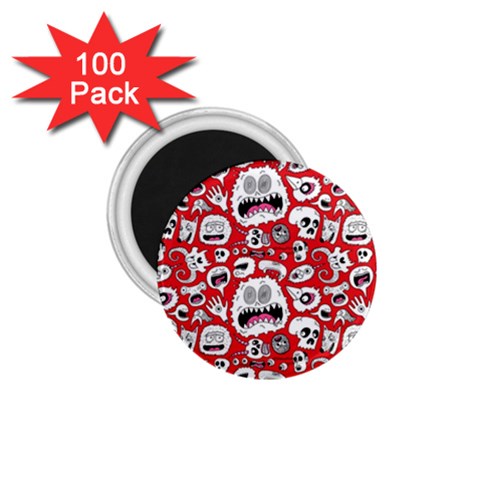 Another Monster Pattern 1.75  Magnet (100 pack)  from ArtsNow.com Front