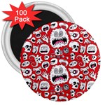 Another Monster Pattern 3  Magnet (100 pack)