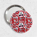 Another Monster Pattern 2.25  Handbag Mirror