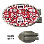 Another Monster Pattern Money Clip (Oval)