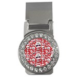 Another Monster Pattern Money Clip (CZ)