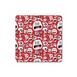 Another Monster Pattern Magnet (Square)