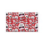 Another Monster Pattern Sticker Rectangular (10 pack)