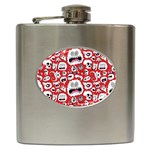 Another Monster Pattern Hip Flask (6 oz)