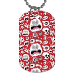Another Monster Pattern Dog Tag (Two Sides)