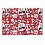 Another Monster Pattern Postcard 5  x 7 