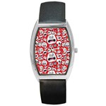 Another Monster Pattern Barrel Style Metal Watch