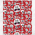 Another Monster Pattern Canvas 8  x 10 