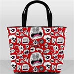 Another Monster Pattern Bucket Bag