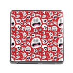 Another Monster Pattern Memory Card Reader (Square)