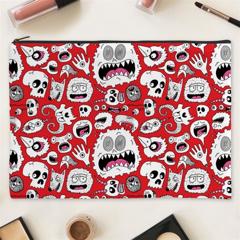 Another Monster Pattern Cosmetic Bag (XXXL) from ArtsNow.com Front