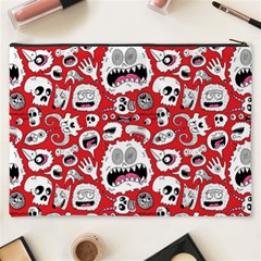 Another Monster Pattern Cosmetic Bag (XXXL) from ArtsNow.com Back