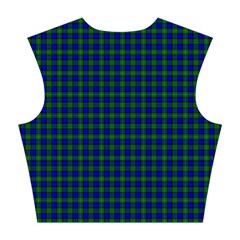Farquharson Tartan Cotton Crop Top from ArtsNow.com Back