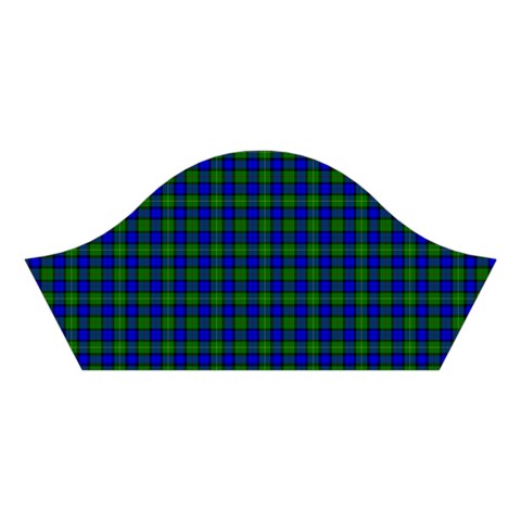 Farquharson Tartan Cotton Crop Top from ArtsNow.com Left Sleeve
