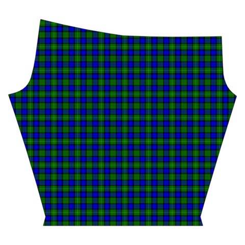 Farquharson Tartan Yoga Cropped Leggings from ArtsNow.com Right