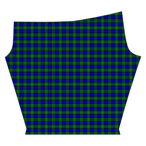 Farquharson Tartan Yoga Cropped Leggings from ArtsNow.com Left