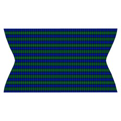 Farquharson Tartan Yoga Cropped Leggings from ArtsNow.com Waistband Front