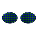 Farquharson Tartan Cufflinks (Oval)