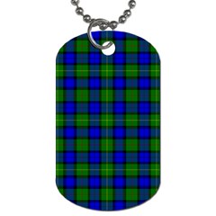 Farquharson Tartan Dog Tag (Two Sides) from ArtsNow.com Back