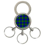 Farquharson Tartan 3-Ring Key Chain