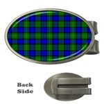 Farquharson Tartan Money Clip (Oval)